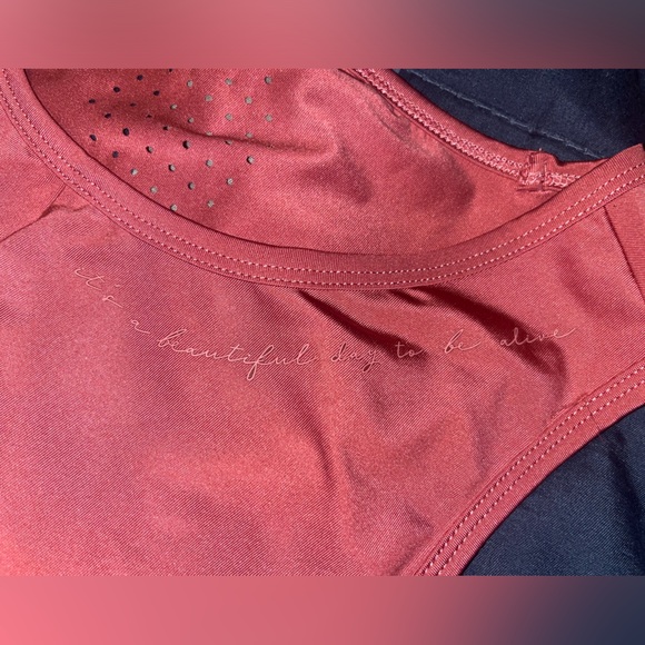 🦈 Gymshark x Whitney Simmons “It’s A Beautiful Day To Be Alive” Tank - Sz Medium - Picture 5 of 9